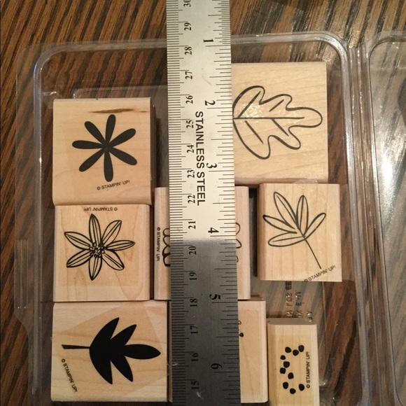 Fall Flair rubber stamp set - Picture 2 of 4